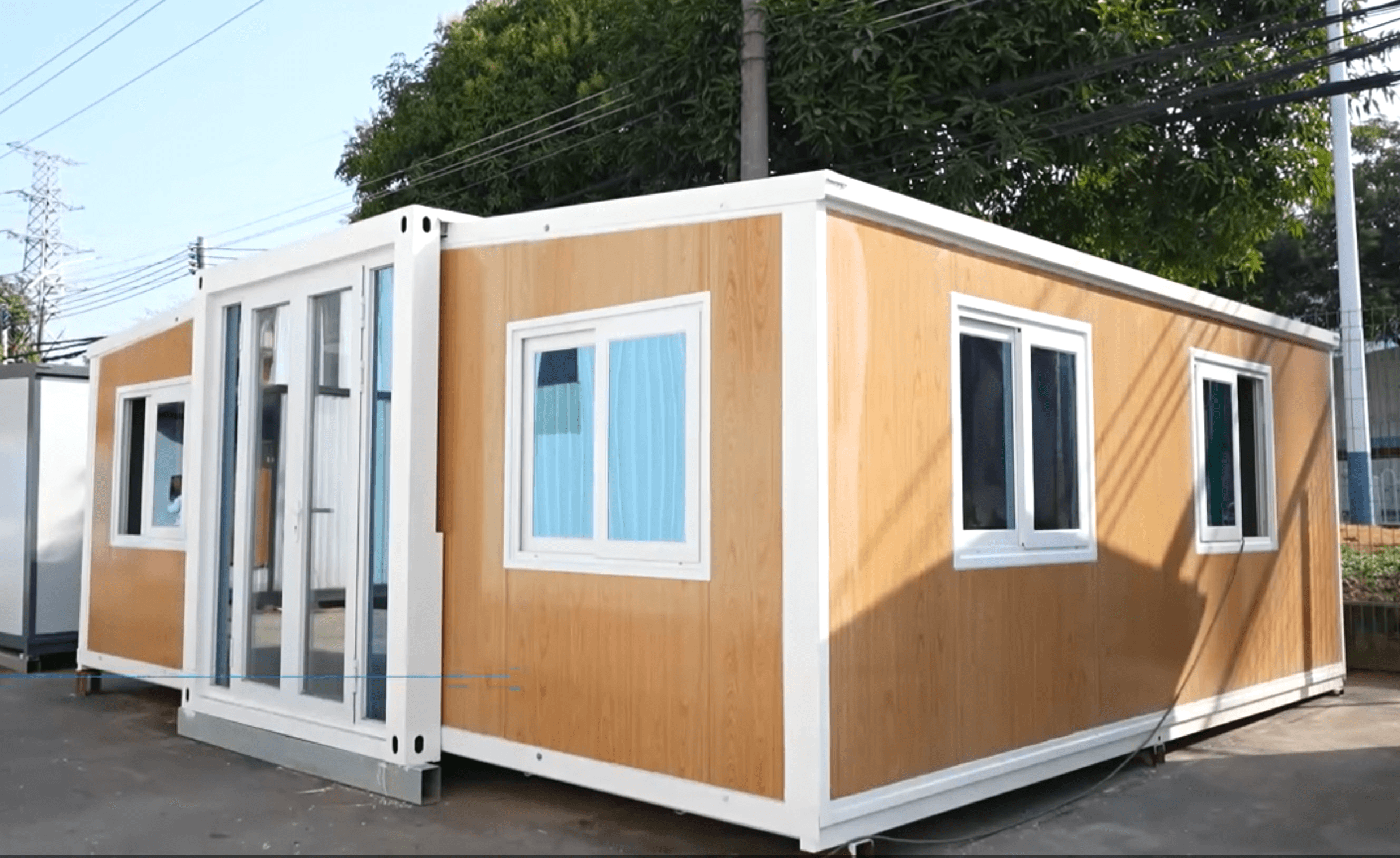 Premium expandable granny flat — Signature Two-Tone model, the product you're financing