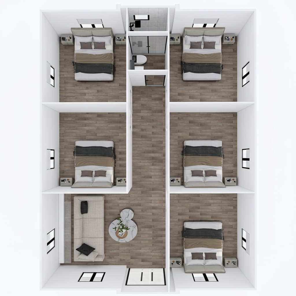 40FT Floor Plan 5